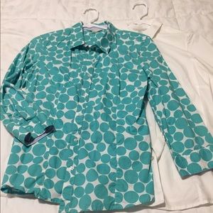 Bundle of 2 Garnet Hill button down shirts